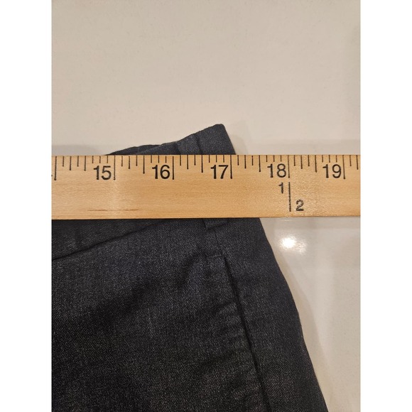 Isaia Napoli Aquaspider Dress Pants Mens 34x30 Dark Gray 100% Wool Italy Made - Picture 14 of 15